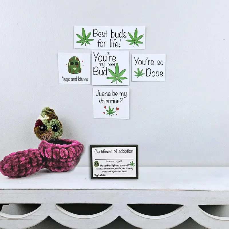 Adopt a Weed Nugget Plushie