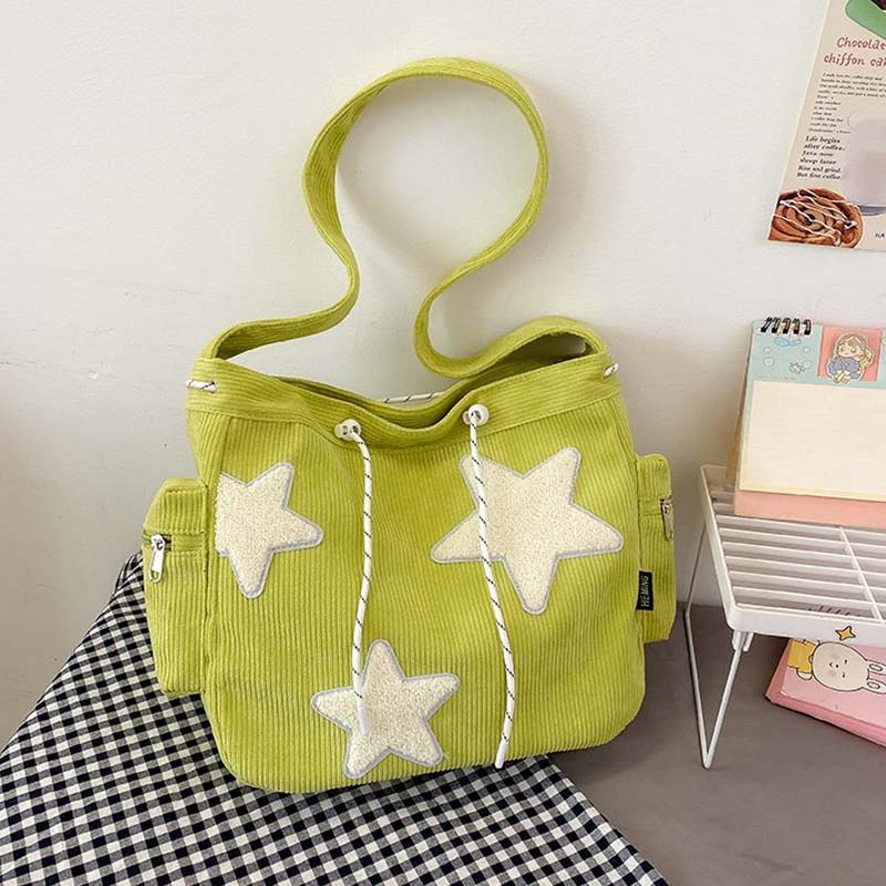 Star Pattern Cute Tote Bag