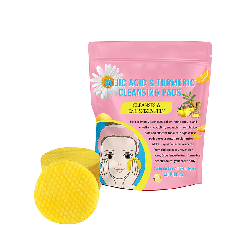 Turmeric and Kojic Acid Pads for Face