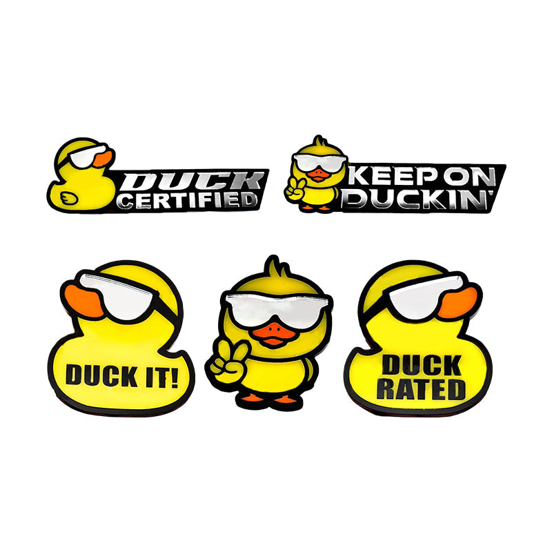 Funny Duck Car Truck Badge