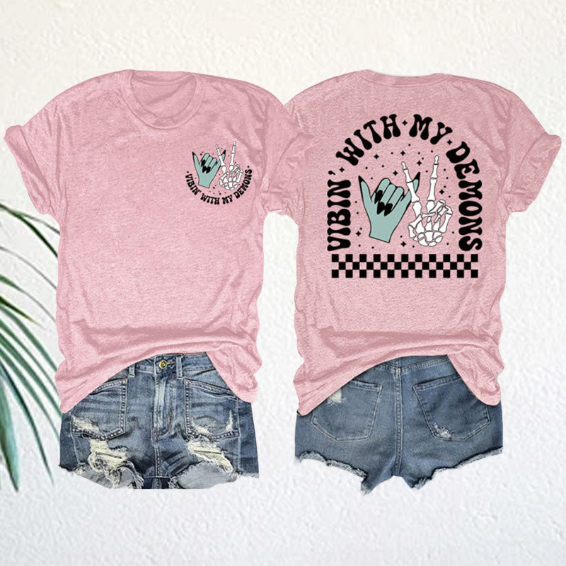 Gothic Graphic Halloween Tee