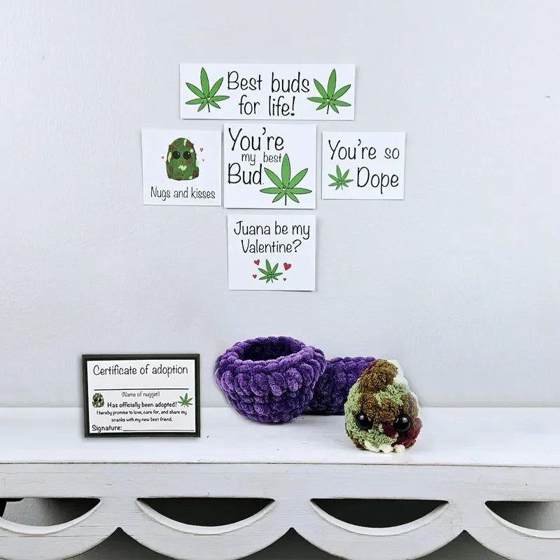 Adopt a Weed Nugget Plushie