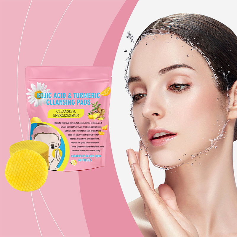 Turmeric and Kojic Acid Pads for Face