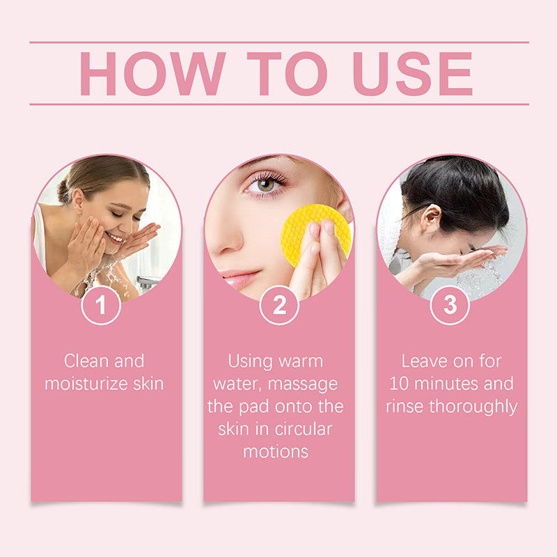 Turmeric and Kojic Acid Pads for Face