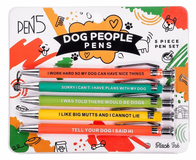 Funny Dog/Cat People Pens, A snarky gag gift for pet owners