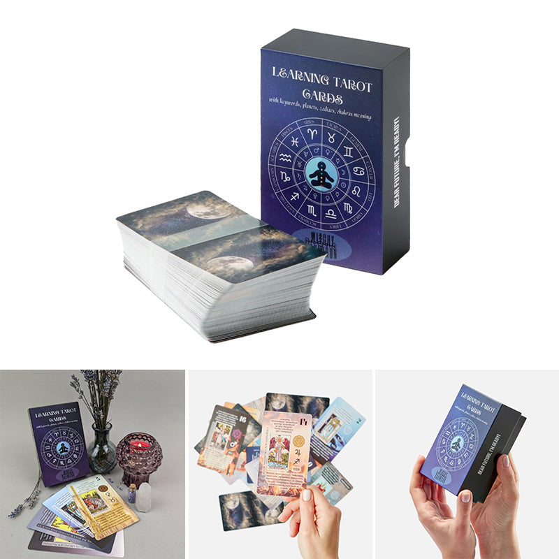 Learning Tarot Cards Deck With Meanings On Them giftspocket