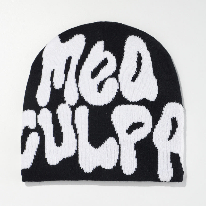 Hip Hop Lettering Knitted Hat