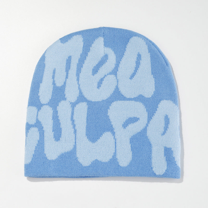 Hip Hop Lettering Knitted Hat