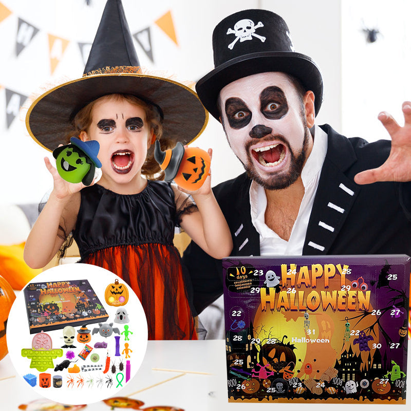 Happy Halloween Countdown Fidget Sensory Toy Advent Calendar