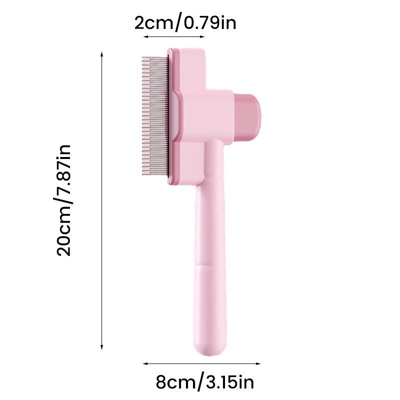 Self-Cleaning Pet Grooming Brush