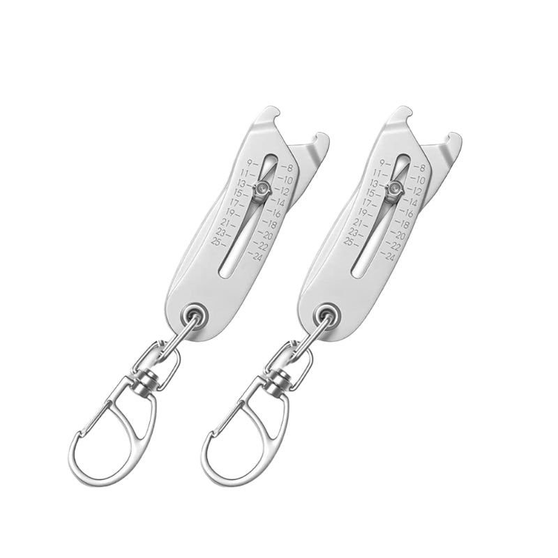 Thread Size Checker Keychain