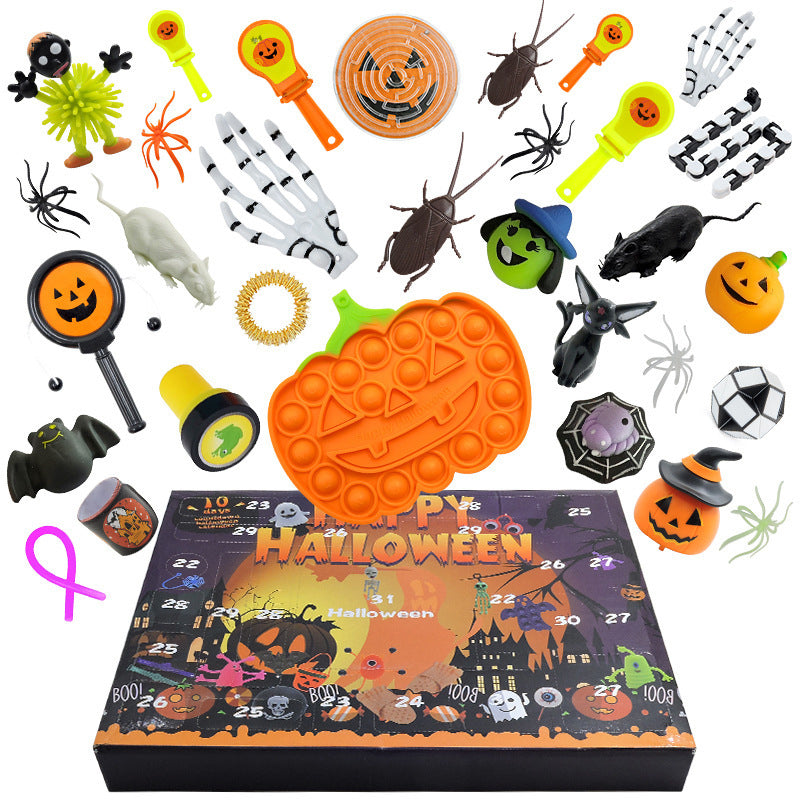 Happy Halloween Countdown Fidget Sensory Toy Advent Calendar
