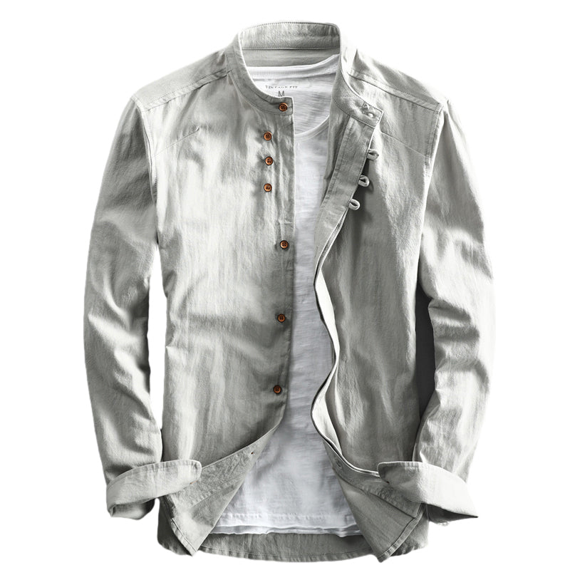 Men's Casual Linen Shirt