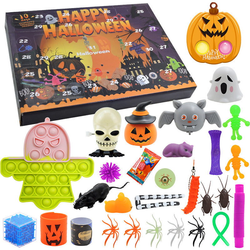 Happy Halloween Countdown Fidget Sensory Toy Advent Calendar