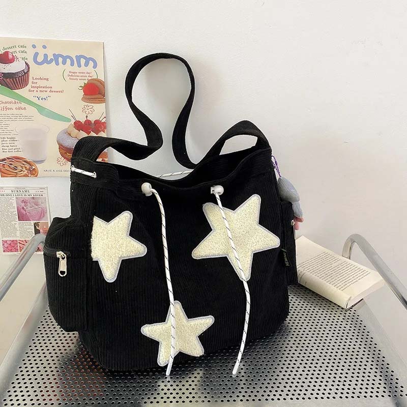 Star Pattern Cute Tote Bag