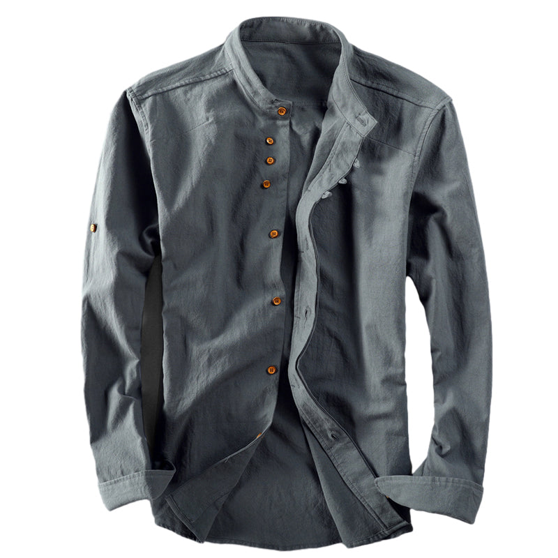 Men's Casual Linen Shirt