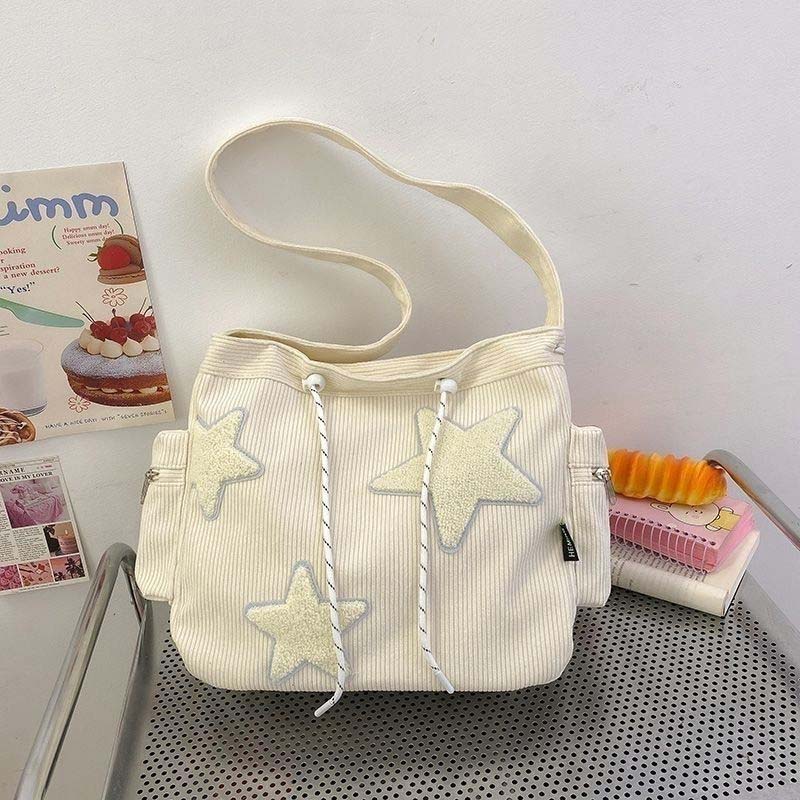 Star Pattern Cute Tote Bag