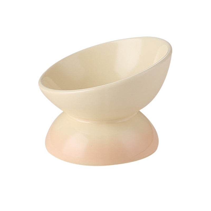 Ceramic Elevated Pet Food Bowls