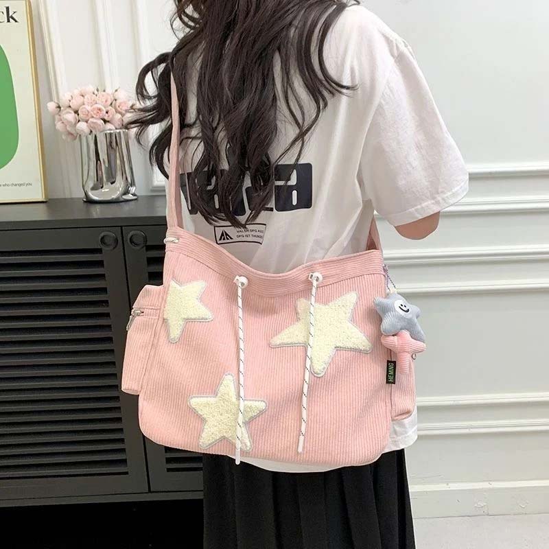 Star Pattern Cute Tote Bag