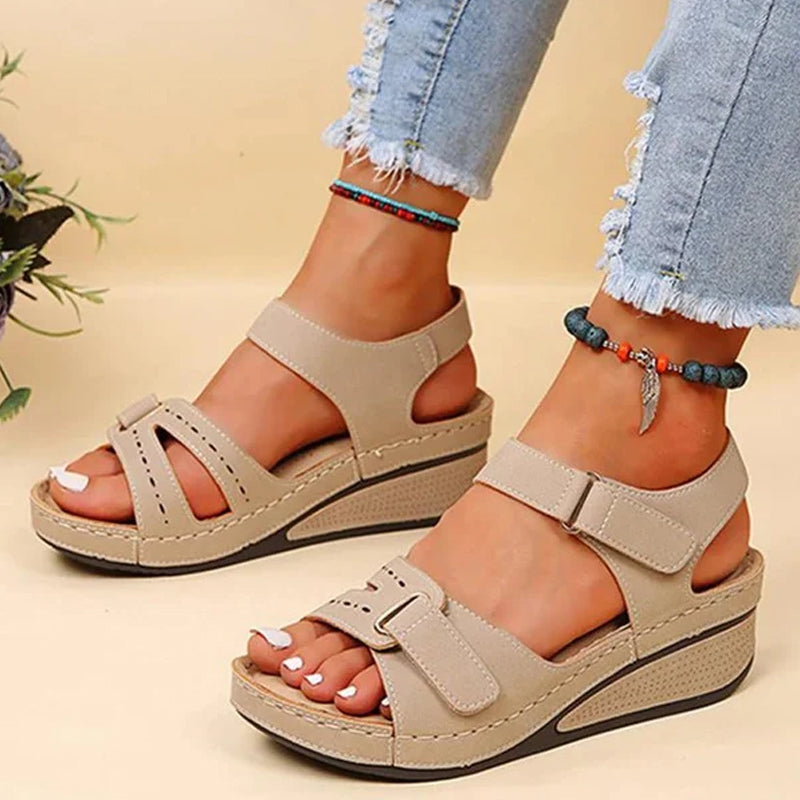 Women’s fish mouth casual sandals