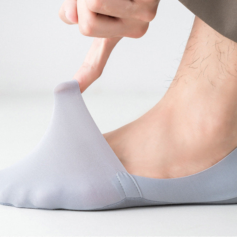Anti Slip Ice Silk Cozy Socks