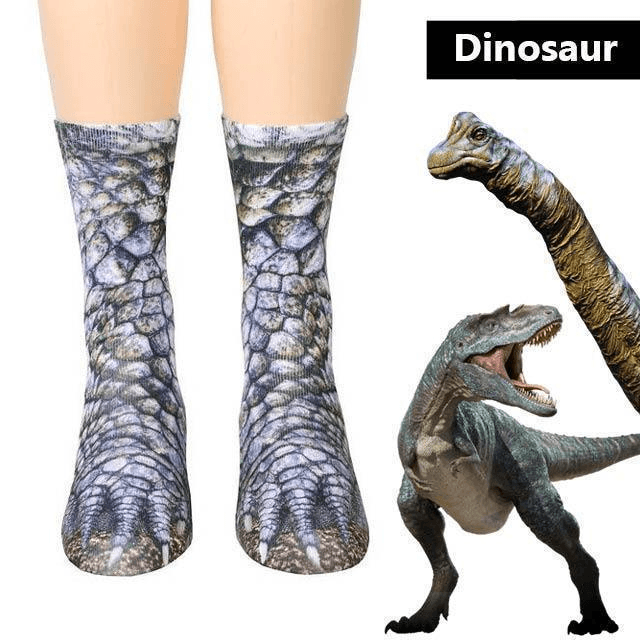 Flurry 3D Animal Paw Socks-[ONE SIZE FITS ALL]