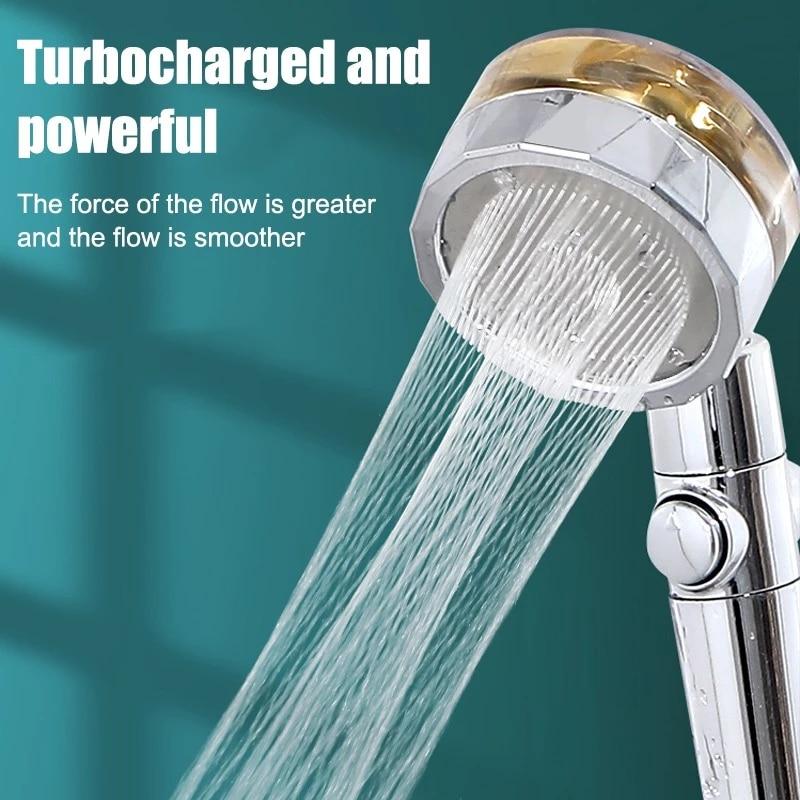 Rotating High Pressure Shower
