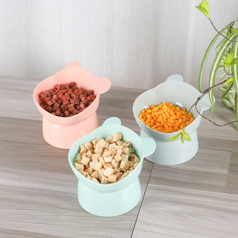 Cute Ergonomic Cat Bowl