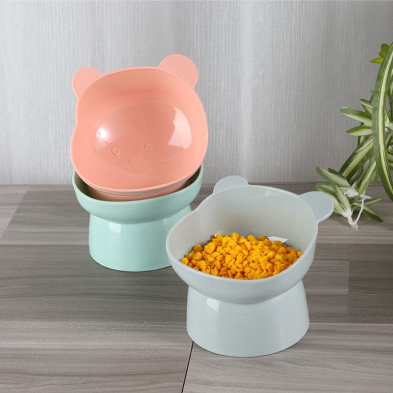Cute Ergonomic Cat Bowl