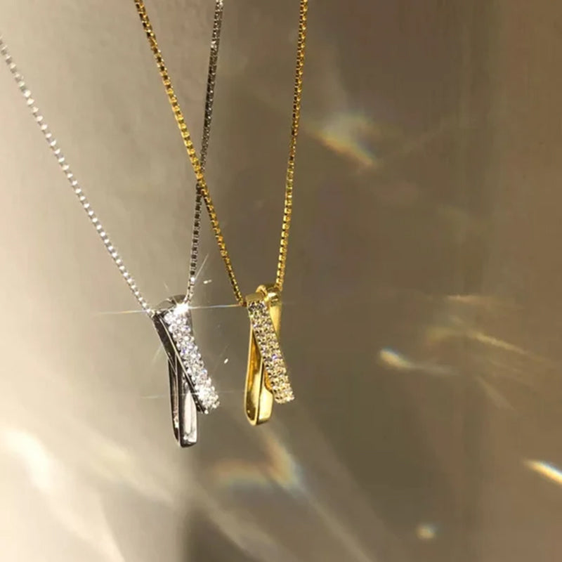 Special Bond Rectangle Interlocking Necklace