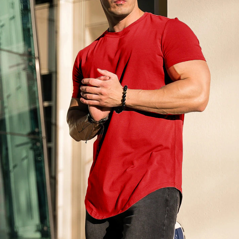 Loose Athletic Short Sleeve T-Shirt