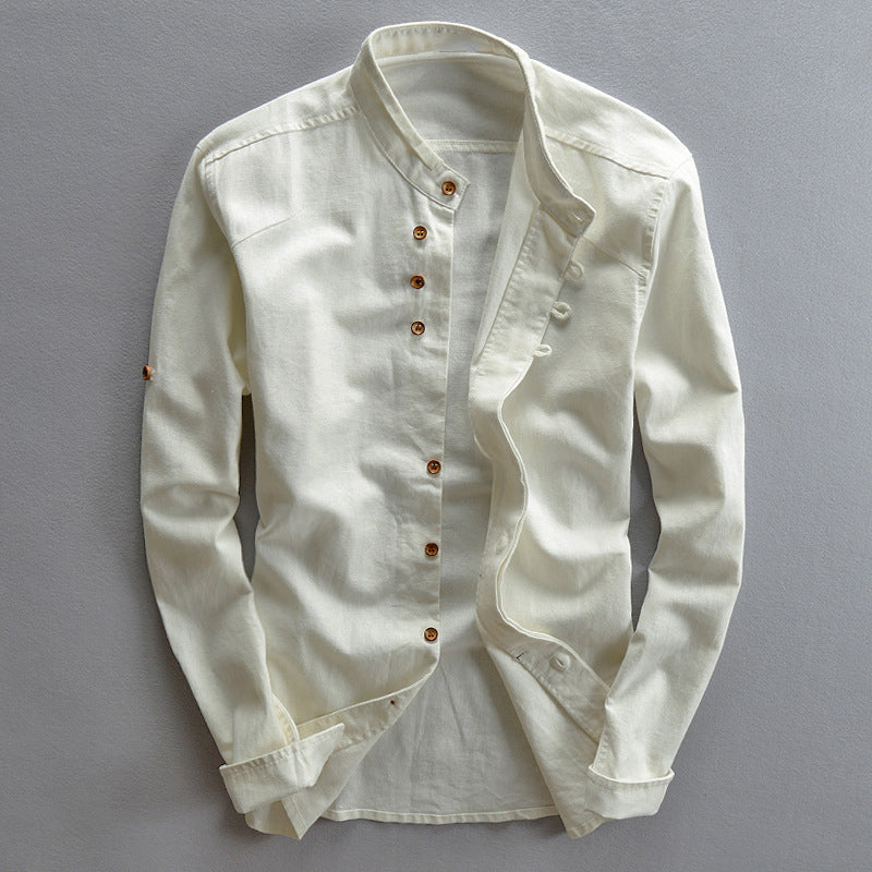 Men's Casual Linen Shirt