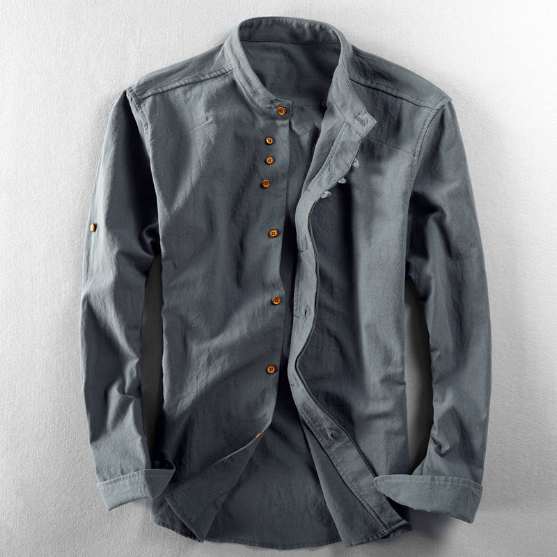 Men's Casual Linen Shirt