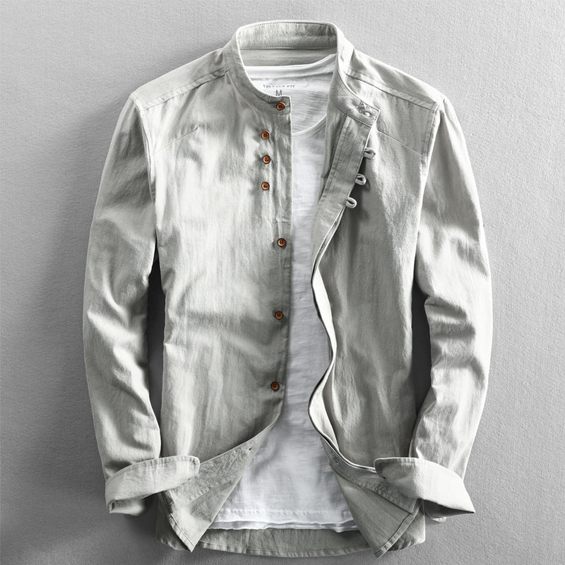 Men's Casual Linen Shirt