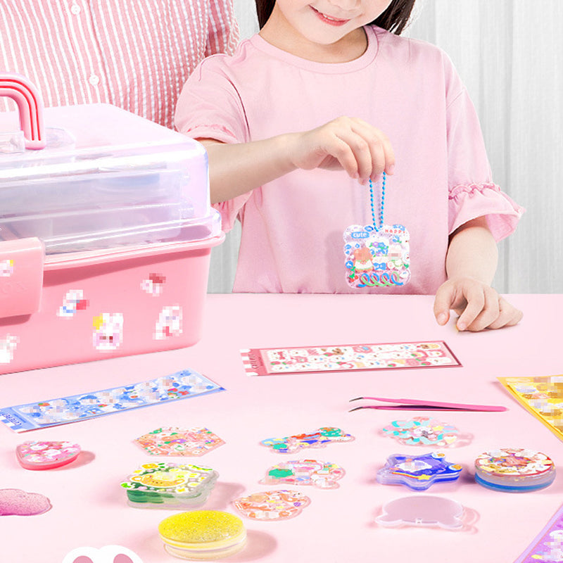 Goo Card Sticker Set Children's Toys To Make Handbook