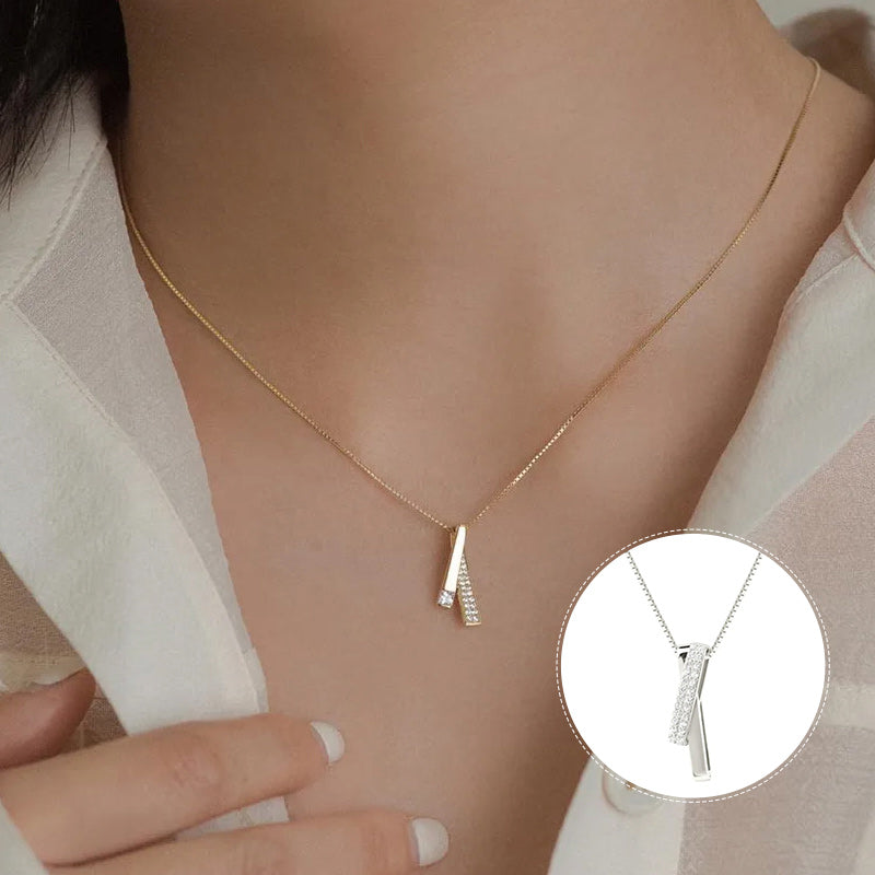 Special Bond Rectangle Interlocking Necklace