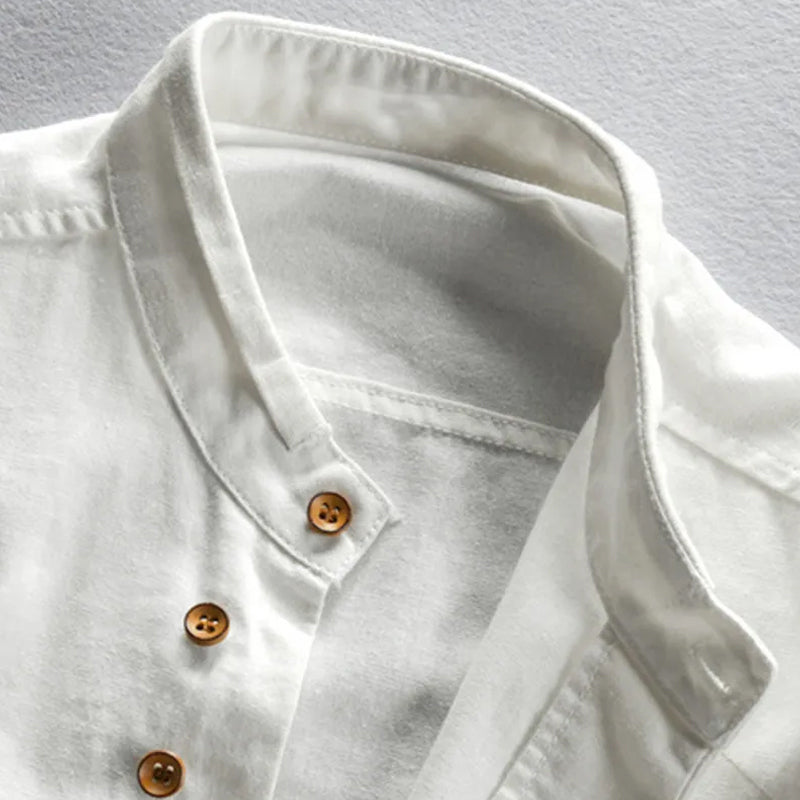 Men's Casual Linen Shirt