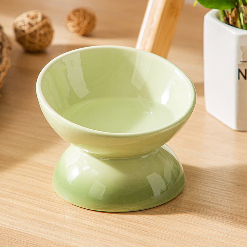 Ceramic Elevated Pet Food Bowls