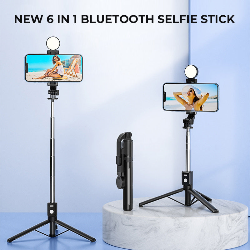 New 6 in 1 Bluetooth Selfie Stick
