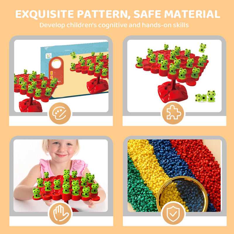 Children's Frog Balance Toy Set