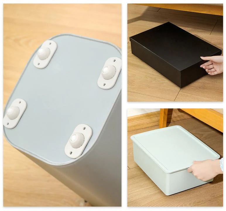 Paste Type Pulley Universal Wheel (4 PCS/SET)