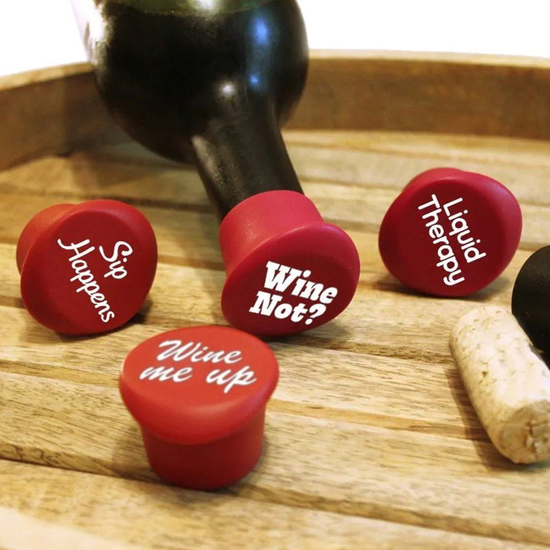 Funny Wine Stoppers (5 PCS)