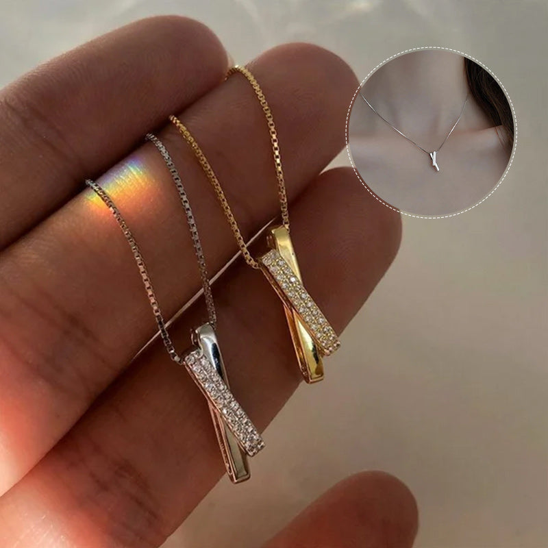 Special Bond Rectangle Interlocking Necklace