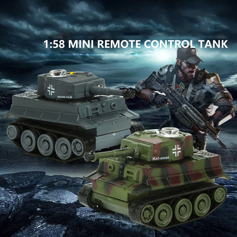 Mini remote control battle tank