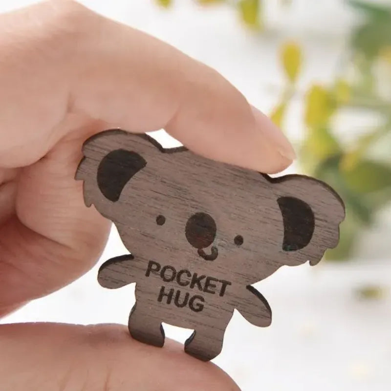 Pocket Hug Wooden Token