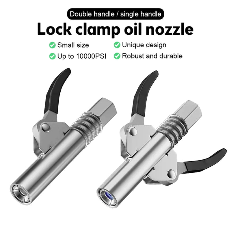 Strong Lock on Grease Couplers