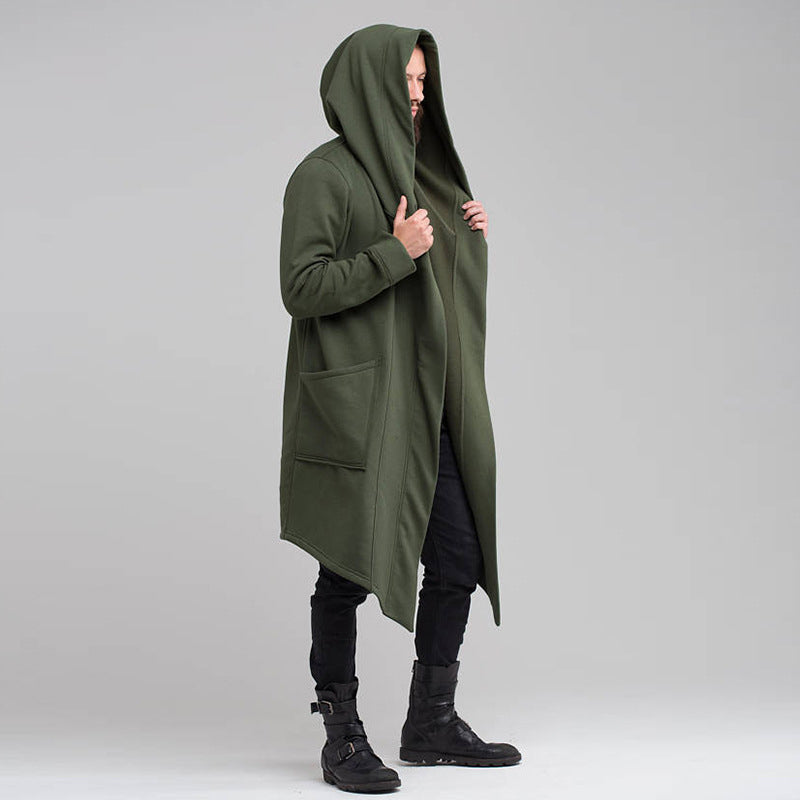 Men's Long Hoodie Jacket