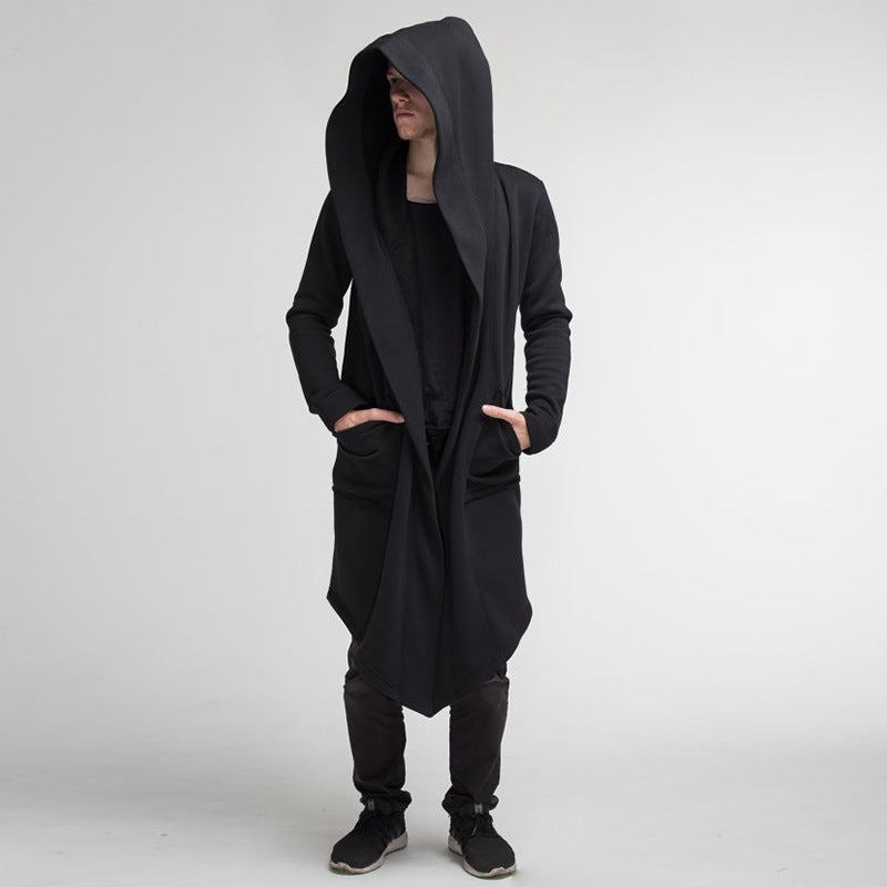 Men's Long Hoodie Jacket