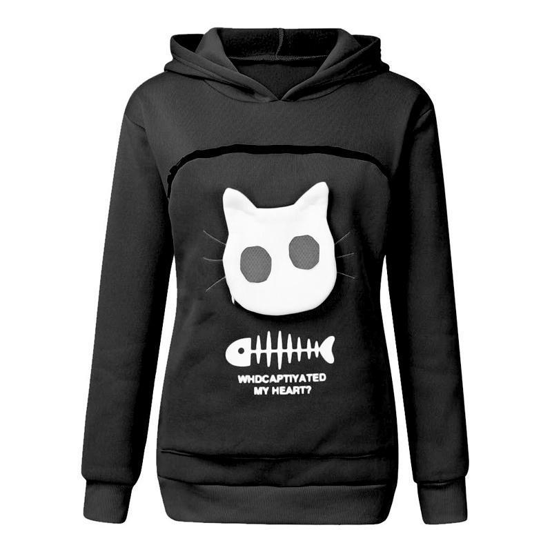 Animal Pouch Sweatshirt Hoodie