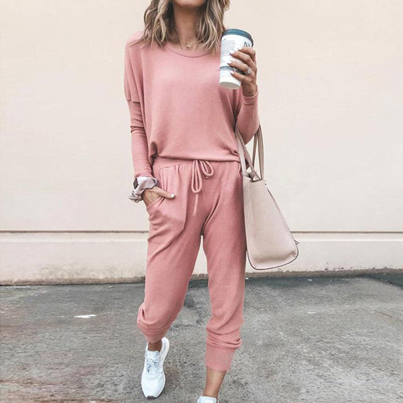 Women's Sweatsuit 2 Piece Jogger Pajamas Set